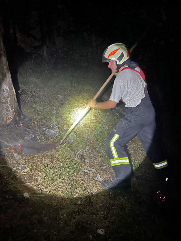 20240818 Waldbrand Bad Vöslau Gainfarn oberhalb Vöslauerhütte