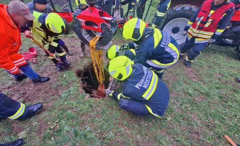 20240916 Erfolgreiche Tierrettung in Nöstach Hafnerberg Gemeind